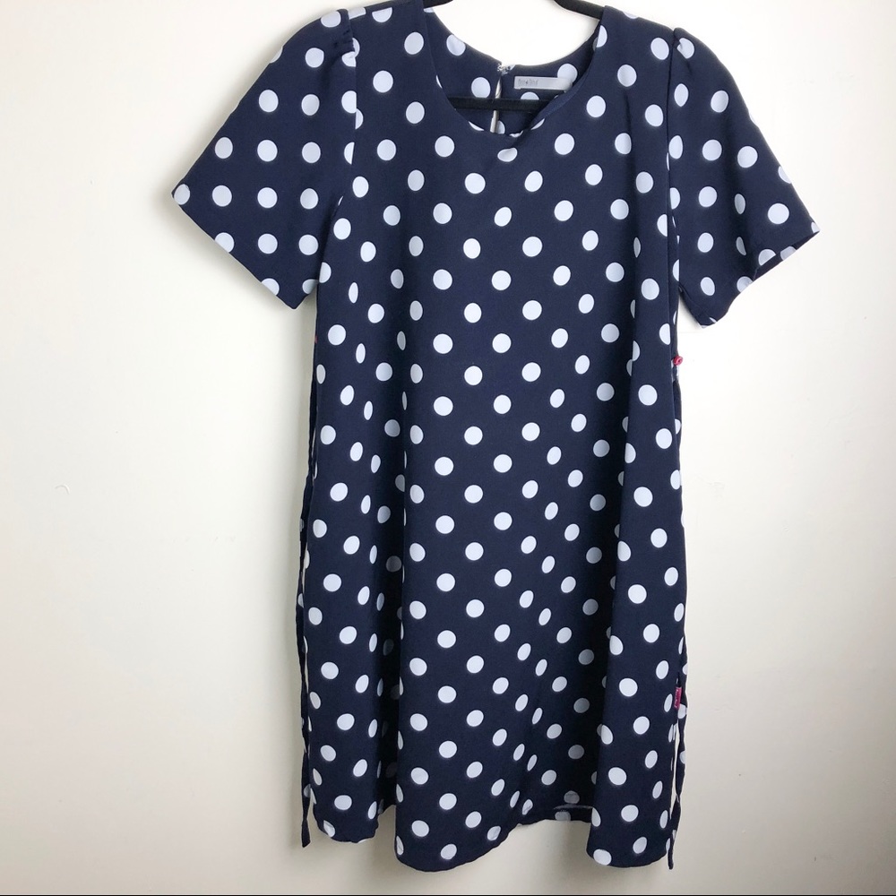 Anna Nina Maternity polka dot dress